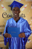 Picture 03 b – Dr. Terrence Narinesingh, Ph.D. at Broward County Public Schools Graduation with graduating senior Dareunte Price